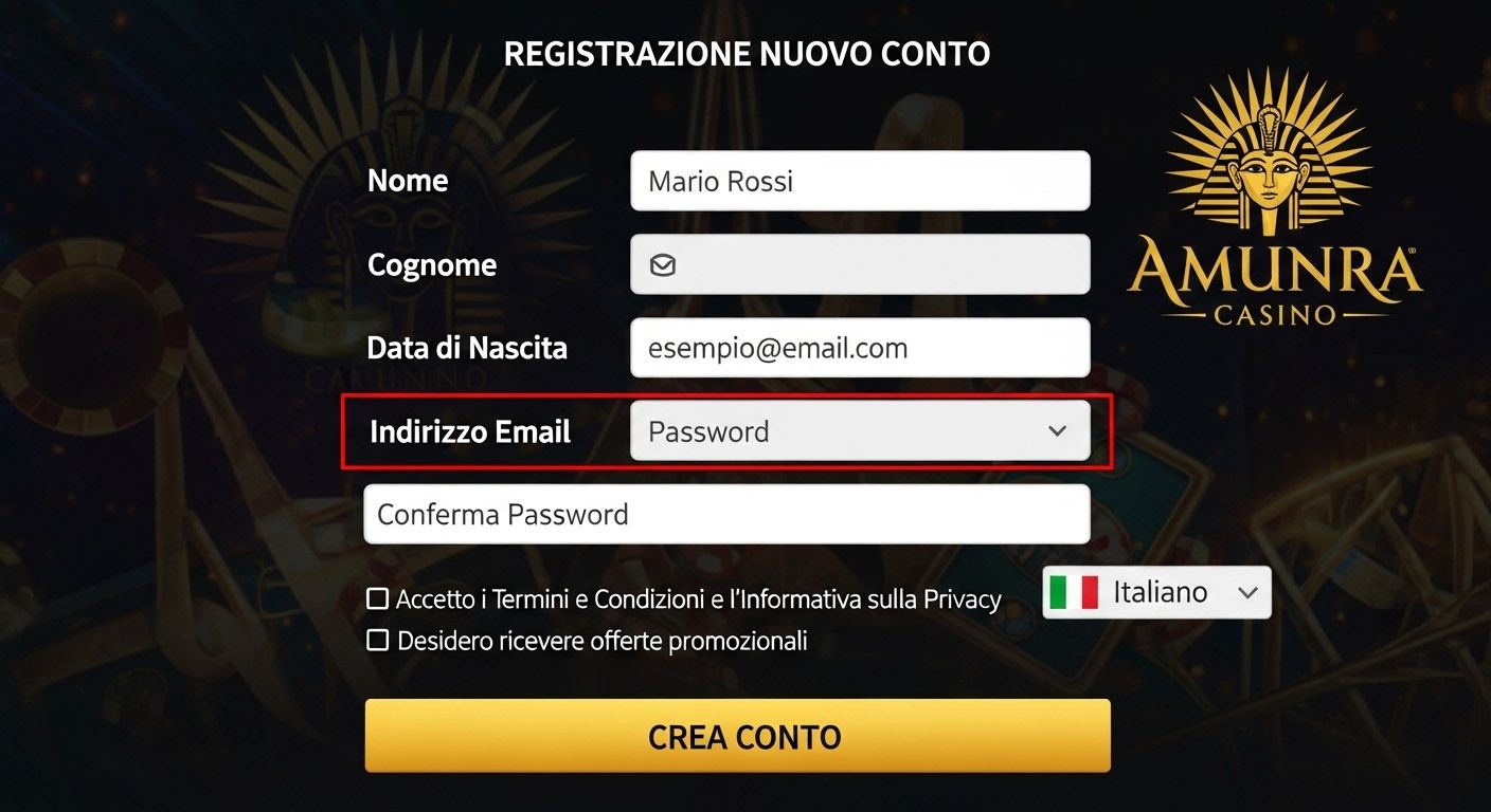 Come registrarsi registration not working